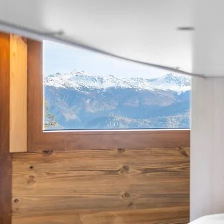 Sagittaire T06 Sur La Place Du Village A Avec Vue Sur Les Alpes דירה