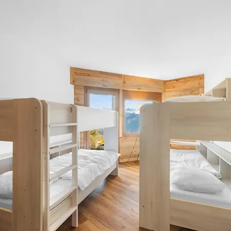Sagittaire T06 Sur La Place Du Village A Avec Vue Sur Les Alpes * Anzère