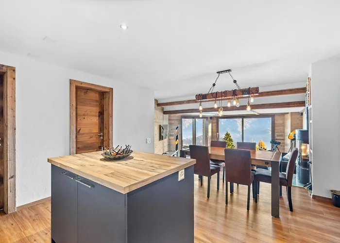 Sagittaire T06 Sur La Place Du Village A Avec Vue Sur Les Alpes Apartmán