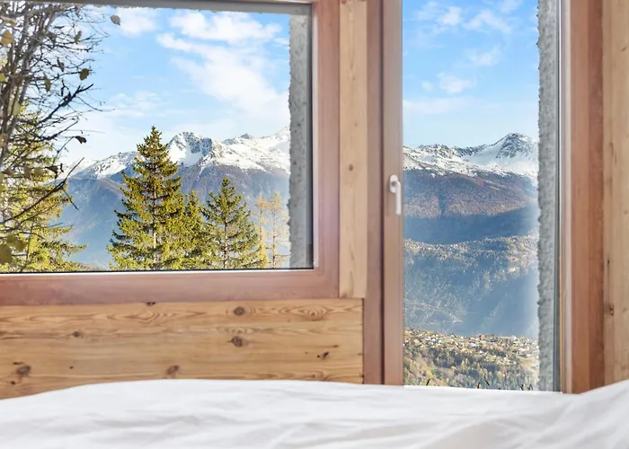 Sagittaire T06 Sur La Place Du Village A Avec Vue Sur Les Alpes Appartement *