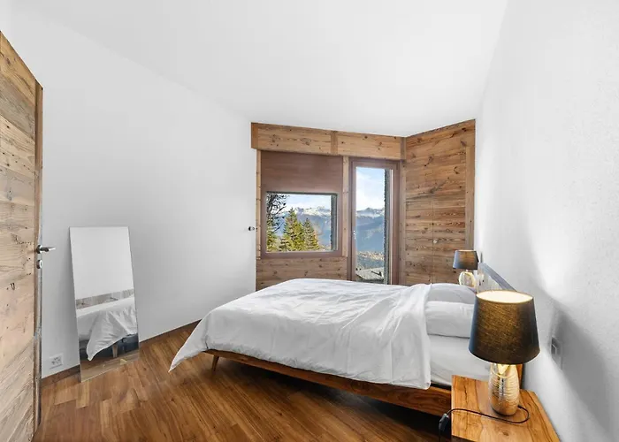 Apartment Sagittaire T06 Sur La Place Du Village A Avec Vue Sur Les Alpes Anzère