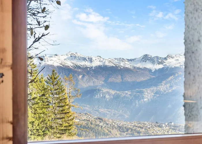 Apartment Sagittaire T06 Sur La Place Du Village A Avec Vue Sur Les Alpes