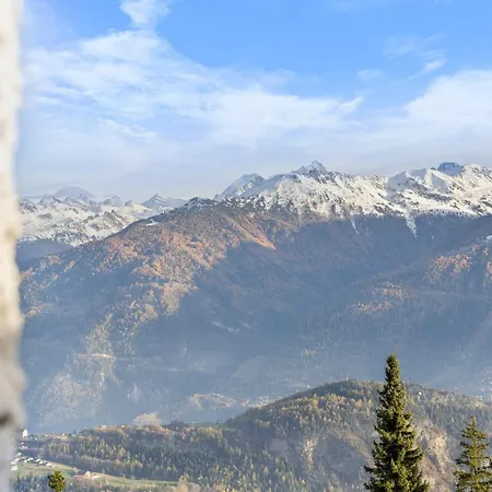 Sagittaire T06 Sur La Place Du Village A Avec Vue Sur Les Alpes * Anzère